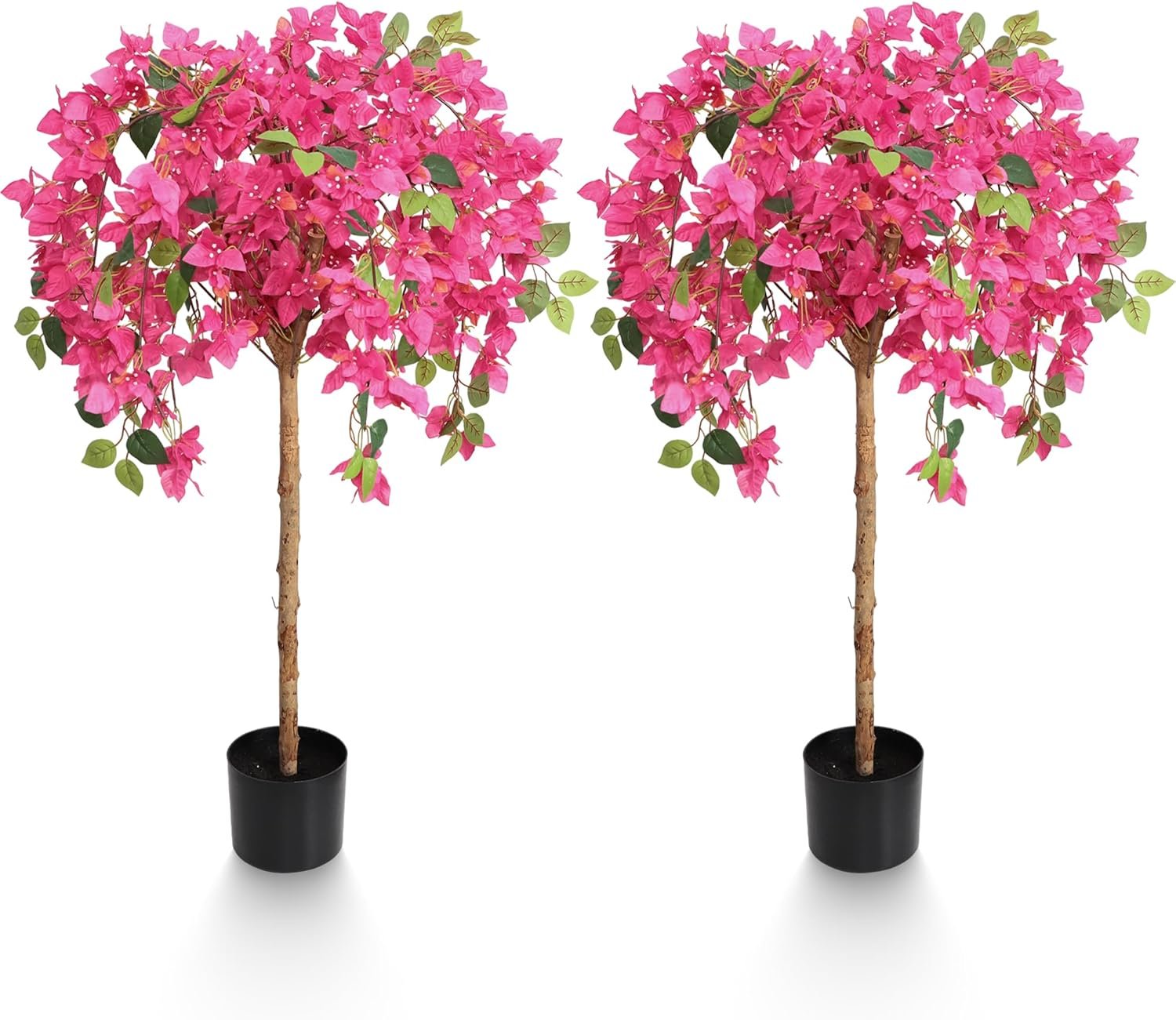 Artificial Pink Bougainvillea Tree - Image 2