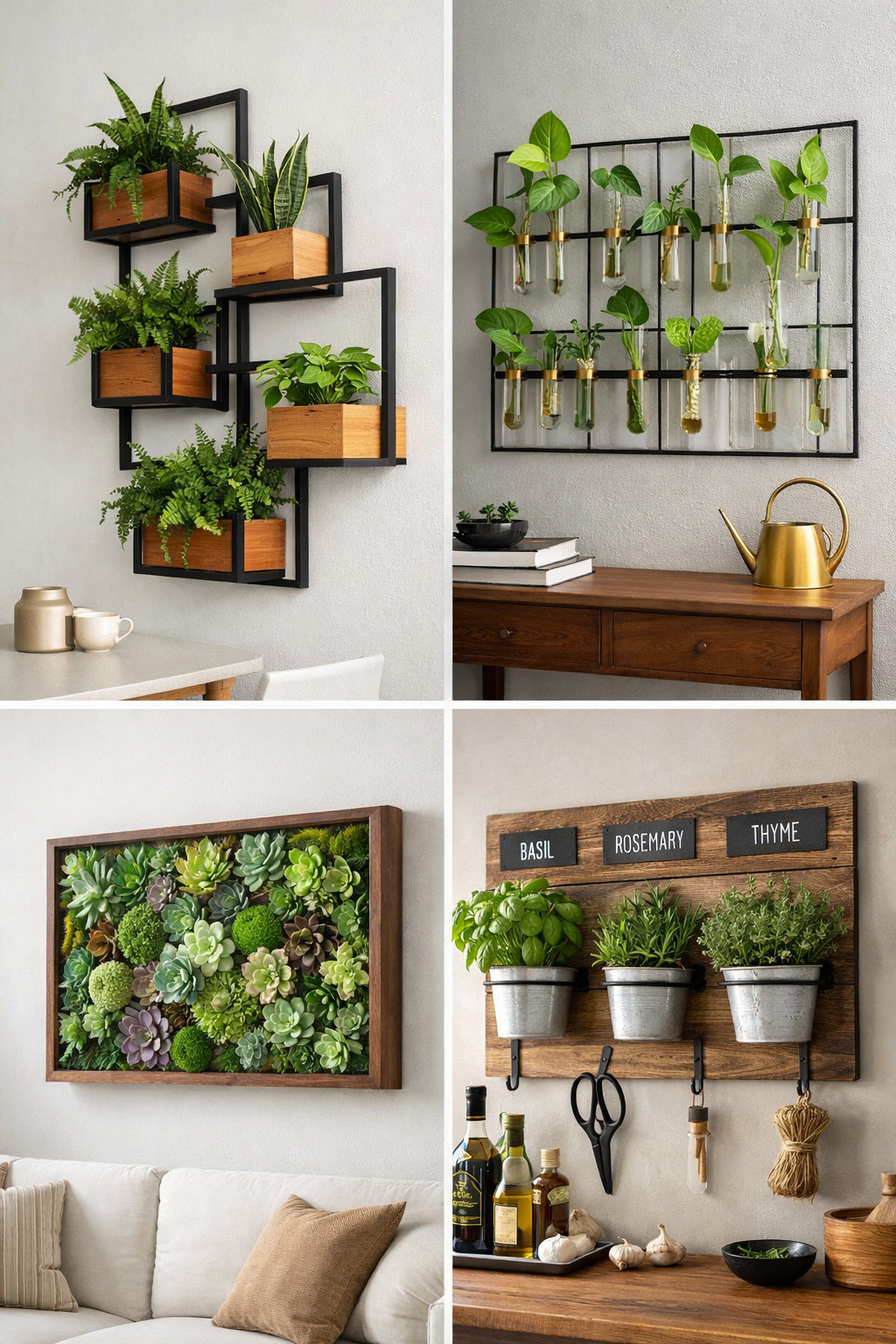 Wall-Mounted Plant Display - Image 3