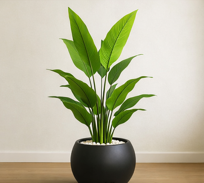 Artificial Green Snake Plant