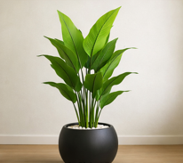 Artificial Green Snake Plant - Image 4