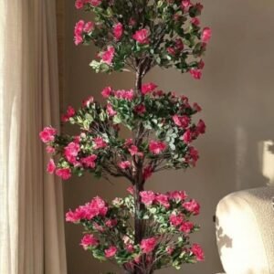 Artificial Pink Flower Tree