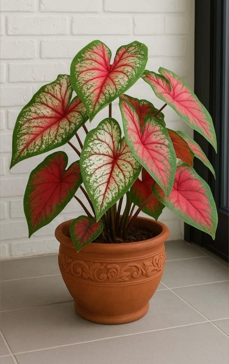 Artificial Caladium Plant