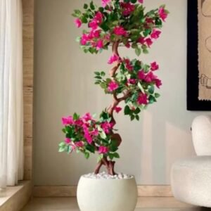 Artificial Pink Bonsai Flower Tree